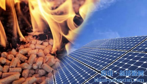 生物质颗粒炉与太阳能电池板：完美匹配？