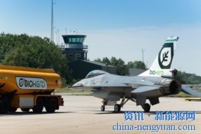 荷兰皇家空军的F-16猎鹰战斗机将使用可持续燃料