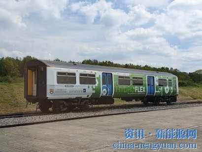 英国首列氢动力列车揭幕