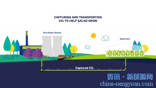 基于燃料电池技术 Drax宣布新的碳捕获项目