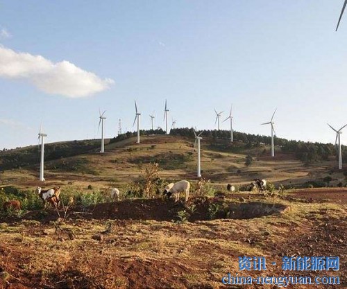 肯尼亚启动非洲最大的风力发电场