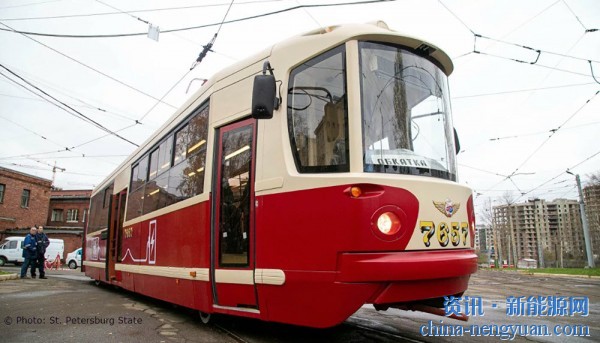 俄罗斯：在圣彼得堡测试氢燃料电池有轨电车