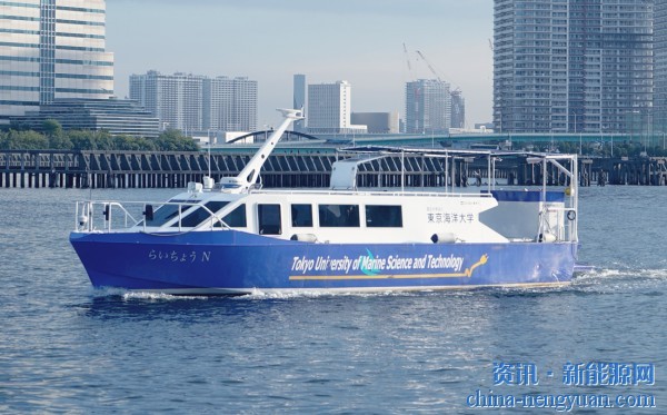 东芝为燃料电池船提供氢燃料电池系统