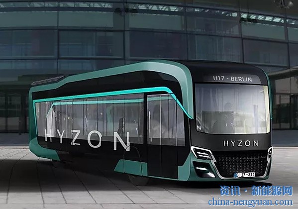 Hyzon Motors宣布了1000辆氢燃料电池巴士的订单