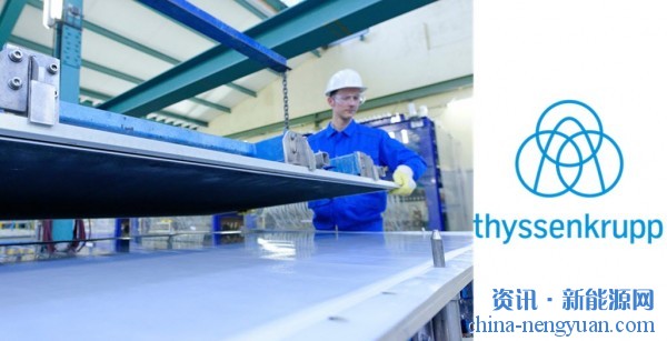 蒂森克虏伯将水电解绿色氢产能扩大到千兆瓦