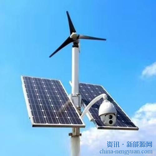 蓝润新能源太阳能带监控路灯正式投产