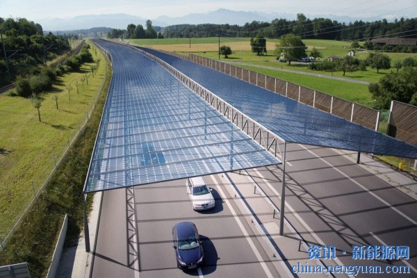 欧洲团队致力于高速公路上的“太阳能树冠”