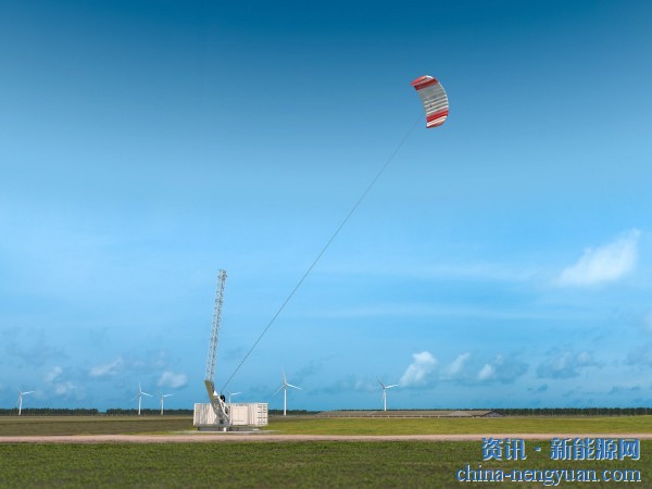 捕捉风的力量 德国公司利用大型风筝发电