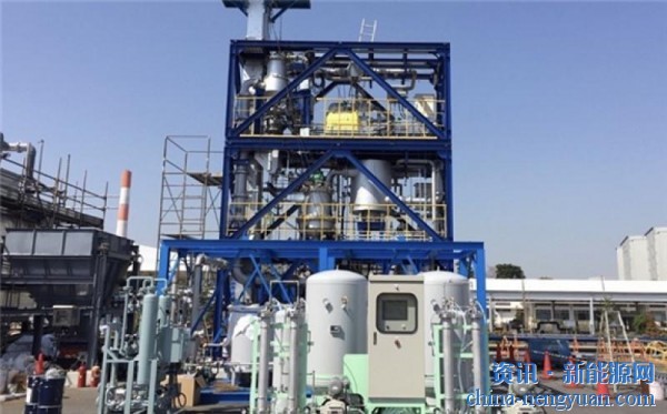 日本一家工厂将污水转化为清洁的氢