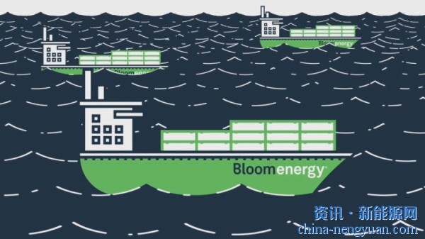 Bloom Energy固体氧化物燃料电池为三星重工无发动机LNG运输船提供动力