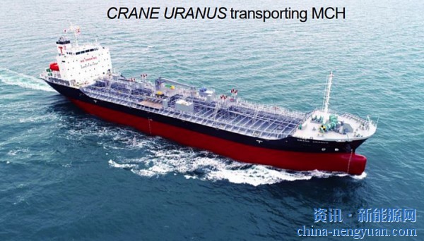 千代田实现全球首次MCH形式的氢气海上运输