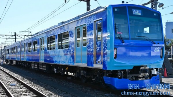 Hybari氢燃料电池列车开始在日本的首次测试