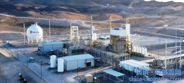 液化空气在拉斯维加斯开启30吨/d液氢生产设施