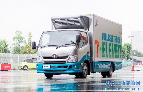 丰田将在日本市场推出轻型燃料电池卡车