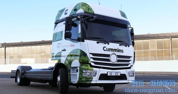 续航500公里！康明斯即将发布零碳氢内燃机概念卡车