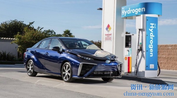 2022年第三季度美国仅售出153辆氢燃料电池乘用车