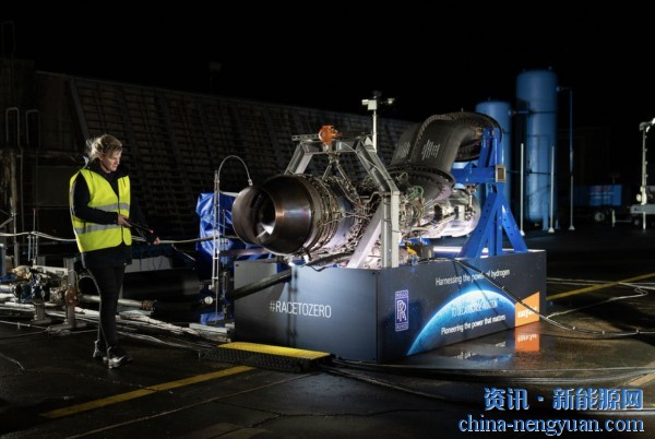 罗尔斯·罗伊斯实现首次氢燃料航空发动机运行