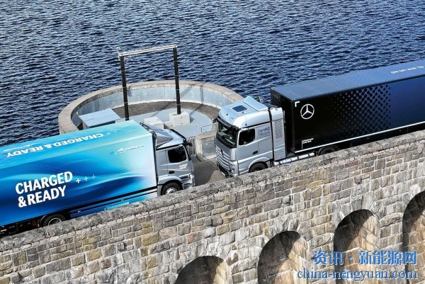 戴姆勒卡车：减少重型车辆碳排放最便宜的方法是同时投资氢和电力基础设施