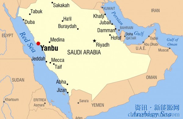 中国石化将在沙特设计4GW绿色氢工厂