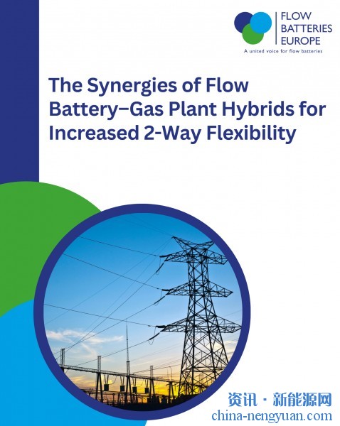 最新研究：结合液流电池和燃气发电厂的混合系统是能源转型的关键