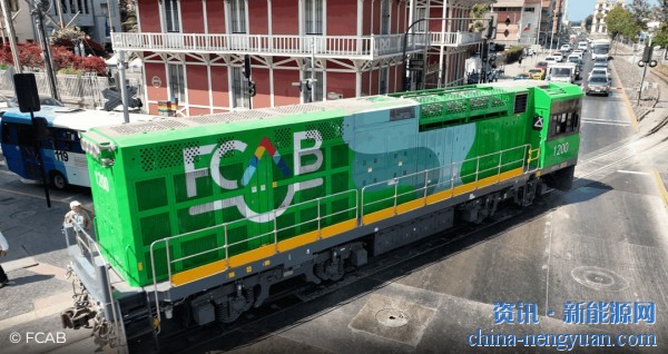 FCAB开始测试拉丁美洲首台氢动力货运机车