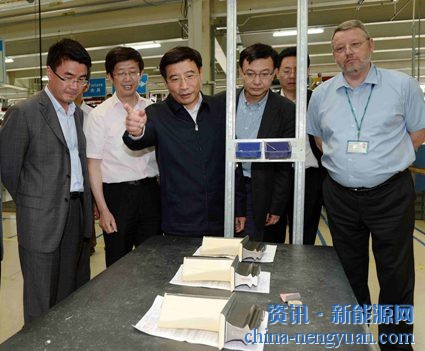 国家工业与信息化部部长苗圩视察上海汽轮机厂