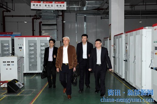 宝鸡市政协副主席黄哲一行莅临易事特考察调研新能源产业
