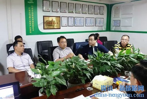 长沙县县委常委、副县长谭浩然一行来耐普恩调研