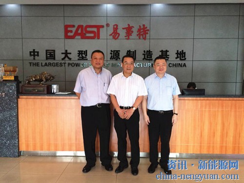 东莞市工商联党组书记梁应昌带领市莞商联合会一行走访易事特：勉励易事特争当莞企表率，引领莞商走向世界