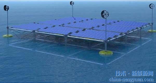 集波浪能、风能和太阳能与一体：全球首个浮动式海洋混合发电平台