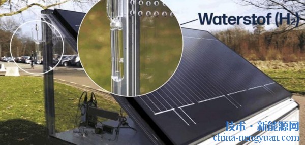 无需用水！一种能产生氢气的太阳能电池板